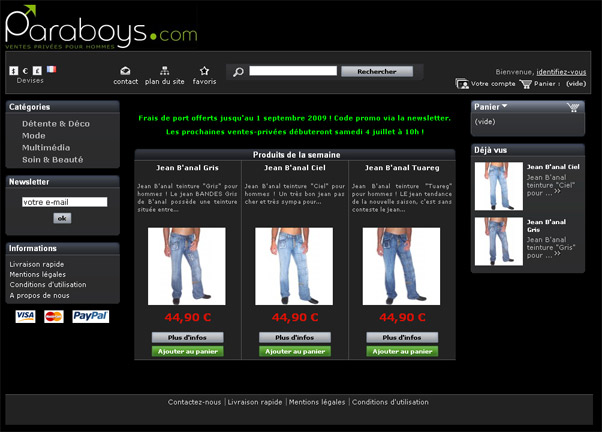 Paraboys.com par Jessy Royer