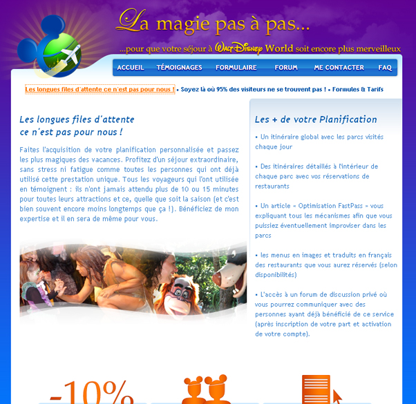 WDWPlanif.com : la magie pas à pas